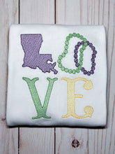 Load image into Gallery viewer, Love Mardi Gras